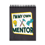 Plan To Gift I Am You Own Mentor Spiral Wiro Diary Notebook Journal Drawing Book Blank Unruled Pages Potrait A4 (Size 8X11)