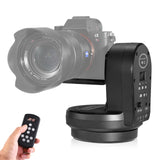 Soonpho M2 Motorized Rotating Panoramic Tripod Head with Remote Control & Mobile Phone Clip for DSLR Cameras/Smartphones-Built-i
