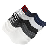 Anesha Cooling Loafer Socks For Men & Women Lightweight NoShow Design (Multicolor) (Freee Size) Combo Pack Of 5