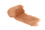 FabricLA Light Brown Shaggy Plush Faux Fur Strips - Craft Fur for Gnomes, Cosplay, and DIY Projects | 4 X 60