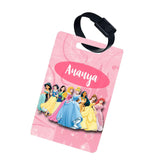 Personalized Luggage Tag With Name & Photo (Princess)