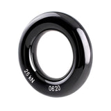 Azarxis Rappel Cup Ring 25kN Tension O-Ring Rope Connector for Rock Climbing Arborist Rescue Slackline Hammock Friction Saver Eq