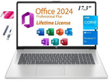 HP 2025 Premium 17 Laptop, 17.3HD+ Display, Lifetime Office 2024, Intel Core i3-N305 Processor,32GB RAM, 1TB PCIe SSD, Wi-Fi