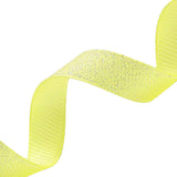 Morex Ribbon Dazzle Grosgrain Ribbon, 5/8 inch by 100 Yards, Baby Maize, 99003/00-617