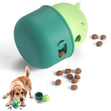 Silicone Dog Slow Feeder Toy - Interactive Puzzle Feeder & Food Dispenser for Small & Large Dogs - Enrichment Toys for Mental St