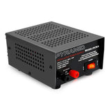 Pyramid Universal Compact Bench Power Supply - 5 Amp Linear Regulated Home Lab Benchtop AC-to-DC 12V Converter w/ 13.8 Volt DC 1