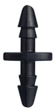 Orbit 3 Pack (75 Total Fittings) 1/4 Inch Drip Barbed Coupling for Drip Irrigation Tubing - 25 Pack