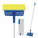 LOLA Squeeze Sponge Mop w/ Poly Foam & a Natural Cellulose Layer, Absorbs and Wicks Moisture, Hard Surface Cleaner, Refillable,