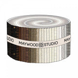 Bonnie Sullivan Woolies Flannel Neutrals Vol. 2 Strips 40 2.5inch Strips Jelly Roll Maywood Studio