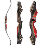 PMZ Recurve Bow and Arrow, Newset Professional Aldults Archery Hunting Bow, 60'' Wooden Takedown Bow, for Youth Beginners to Adv