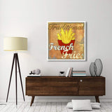 French Fries-Paper Art-42,,X42,,
