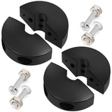 Yaocom 2 Sets Retractable Air Hose Stopper for Spring Driven Air Hose Reel Adjustable Replacement Parts Rubber Bumpers 1/2 ID 0.