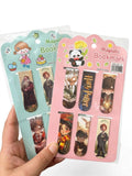 clean mitra Magnetic Bookmark Set for Books | Cute Page Marker Clips for Reading, School, Study, Journal & Planner | Strong Hold
