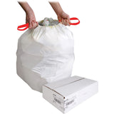 Genuine Joe 01229 Trash Can Liners,13 Gal., 0.9mil, 24Inch x251/8Inch , 60/CT, WE