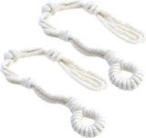 Daruh Craft Pack Of 2 Adjustable Macrame Plant Hanger Extenders Thickened Rope Hanging Plant Extender Durable Rope Plant Hanger
