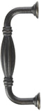 Emtek 86219MB EMT Fluted Fixed Pull