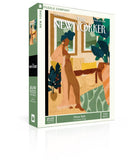 New York Puzzle Company - New Yorker House Style - 750 Piece Jigsaw Puzzle for Family Game Nights by Reyna Noriega