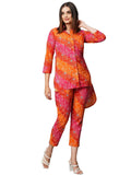 Gosriki Women'S Cotton Blend Straight Floral Printed Co-Ord Set (Soof Pink-Gs_Xxl_Pink_Xx-Large),Pink,2,B0CHSFLD2F