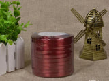 ZILZON Satin Ribbons Quarter Inch for Art & Craft, Scrap Booking, Decorations for DIY Crafts & Cake Gift Wrapping for Decorative