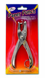 Pencil Grip The Classics 1 Hole Manual Punch, Metal, Silver (TPG156)
