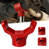 Bottle Jack Adapter with Two Jack Adapters, Safe Steel Bottle Jack Adapter Lifting Saddle, Fits 2 Inch or Smaller Diameter Bottl