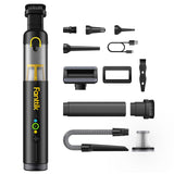 Fanttik Slim V10 Mate Cordless Car Vacuum, 4-in-1 Portable Mini Handheld Vacuum, 17000pa Suction Power, Upgraded Smart Display,