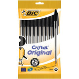 Bic 830864 BiC Cristal Original 1.0 mm Ball Pen Pack of 10