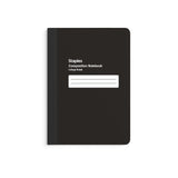Staples Small Composition Notebook, 5x7 Inch, College Ruled, 3Pack