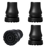 4Pcs Cane Tips 3/4 Inch Heavy Duty Rubber Cane Tips, Anti Slip TPR Replacement Rubber Tips for Canes, Walking Sticks, Hiking Sti