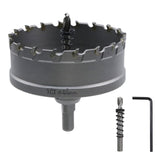 Rannb 3-15/32/88mm Carbide Hole Saw Heavy Duty Metal Steel Hole Saw for Stainless Steel, Metal Plate, Aluminum Plate