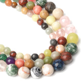 Song Xi Mixed Stone Beads - 6mm Natural Gemstone Beads for Jewelry Making