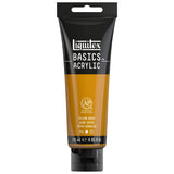 Liquitex BASICS Acrylic Paint, 118ml (4oz) Tube, Yellow Oxide