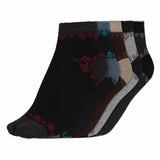 Creature Ankle Length Colourful Floral Printed Cotton Colourful Thumb Socks For Women/GirlsCombo Free Size