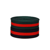 Meseey Patriotic Ribbon Black & White Red/White/Blue Stripe Grosgrain Ribbon Double Face Polyester Colorful Ribbon for Crafts DI