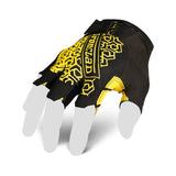 Ironclad PC Gaming Gloves, Precision Fit, Performance Silicone Grip, Moisture Wicking Construction, 1 Pair, ES-IPC-04-L, Black/Y