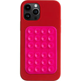 OCTOBUDDY Classic - Silicone Suction Phone Case Adhesive Mount - Hands-Free, Strong Grip Holder for Selfies & Videos - iPhone &