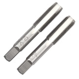 Aceteel M10 X 1.0 Metric Hand Tap, Right Hand M10 X 1.0mm Threading Hand Tap 1Pair