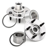 SimpliAuto 521000 2PC Rear Wheel Hub Bearing Compatible with Ford Explorer 2002-2010, Ford Explorer Sport Trac 2007-2010, Lincol