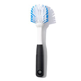 OXO Good Grips Dish Scrub Brush with Non-Slip Handle, Nylon Bristles