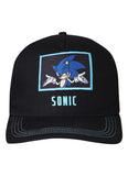 Kidsville Official Sonic Embroidered Black Snapback Cap For Kids Boys | Adjustable Closure