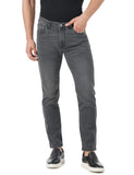 INKD Men's Stretchable Regular Fit Jeans,Grey Grounds