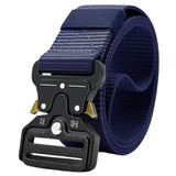 Niddleman_Automatic/Push Lock Nylon Woven Fabric Belt For Men(001)