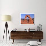 Delicate Arch And La Sal Mountains, Arches National Park, Utah-Paper Art-37,,X30,,