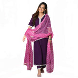Gosriki Women'S Cotton Regular Kurta And Pants & Dupatta (Macbook-Wine_S-Go_Magenta_S),Wine,,B08VD2LZLG