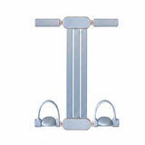 MERISHOPP Pedal Resistance Band Compact Storage Situp Assistant Strap Home Stretching Exercise Foot Strap Blue