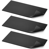 Pushglossy 3 Pcs Silicone Heat Press Cover Pad 1/8 X 4 X 8 Foam Press Mat Accessories Double Sided Use for Hat HTV Transfer Viny