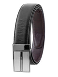 Zevora Men Black Reversible Leather Belt Cb5Zliz