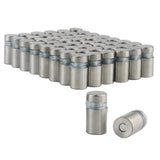 Ogrmar 50PCS 12X20mm Stainless Steel Wall Standoff for Glass (12x20mm)