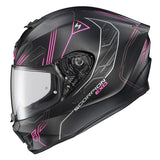 ScorpionEXO R330 Full Face Motorcycle Helmet with Pinlock Ready Shield and Bluetooth Ready Speaker Pockets DOT ECE Approved Bend