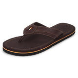 Ortho Joy Extra Soft Doctor Ortho Slippers For Men/Regular Wear Comfortable Slipper,Dark Brown,8,B0CN1FK327